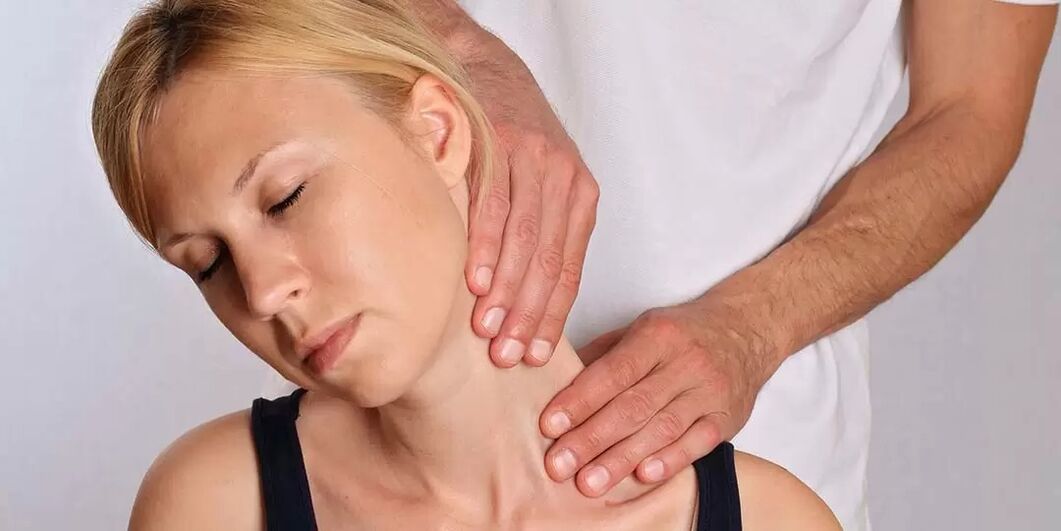 A nyaki osteochondrosis manuális terápiája