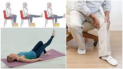 Terápiás gimnasztika a térdízület arthrosisával