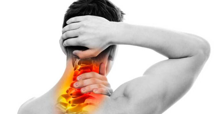A nyaki fájdalom és az osteochondrosis tünetei